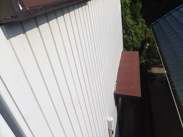 外壁の劣化状況を確認